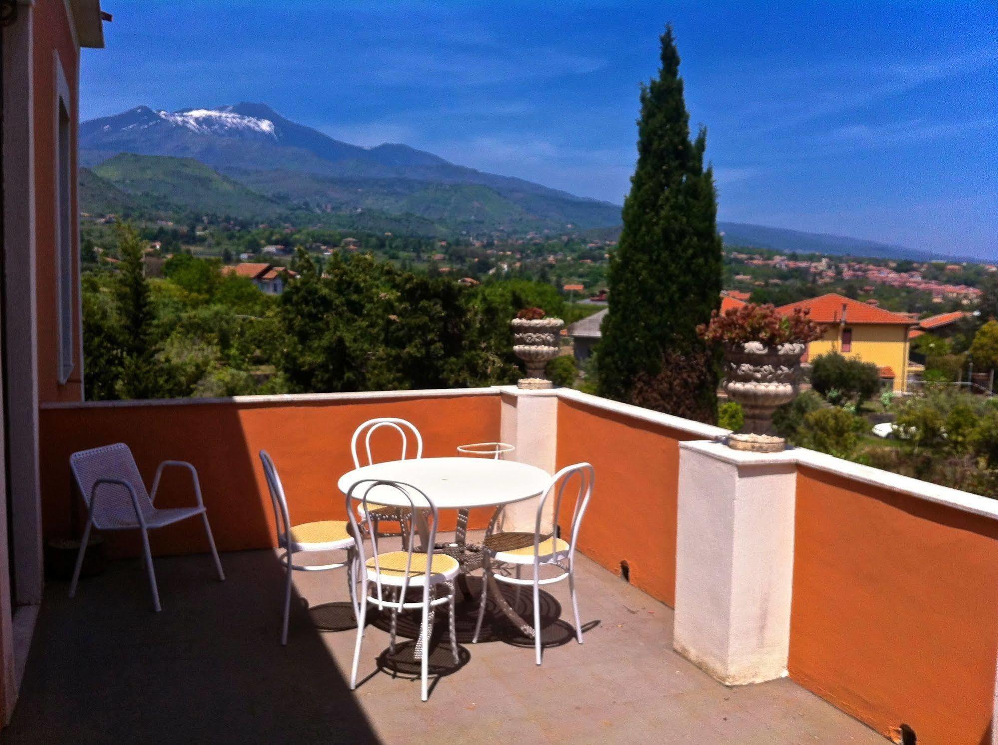 Villa Bonaccorso - Antica E Maestosa Villa Con Piscina Ai Piedi Dell'Etna 비아그란데 외부 사진